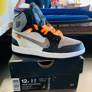 off white jordan kids
